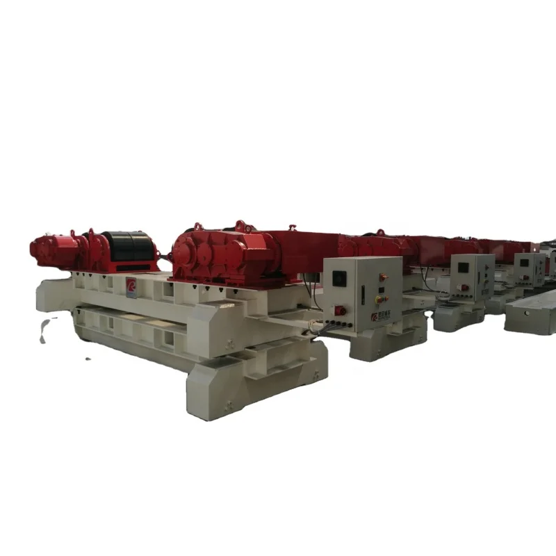 Обычный поворотный ротатор для труб направляющий Танк 150T Сварочная роликовая платформа с железнодорожными машинами