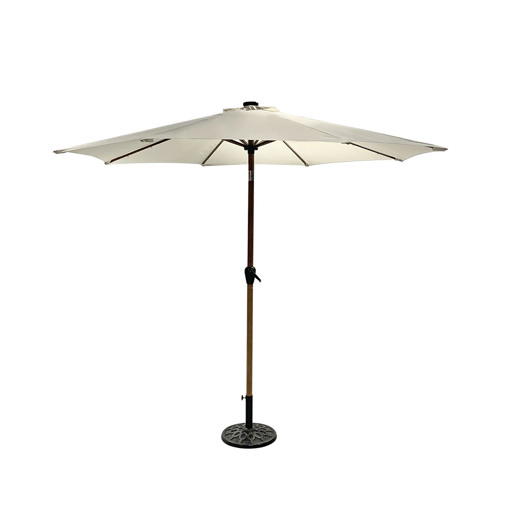 Luxury Outdoor Beach Custom Fabric Furniture Sunshade Parasol Umbrella