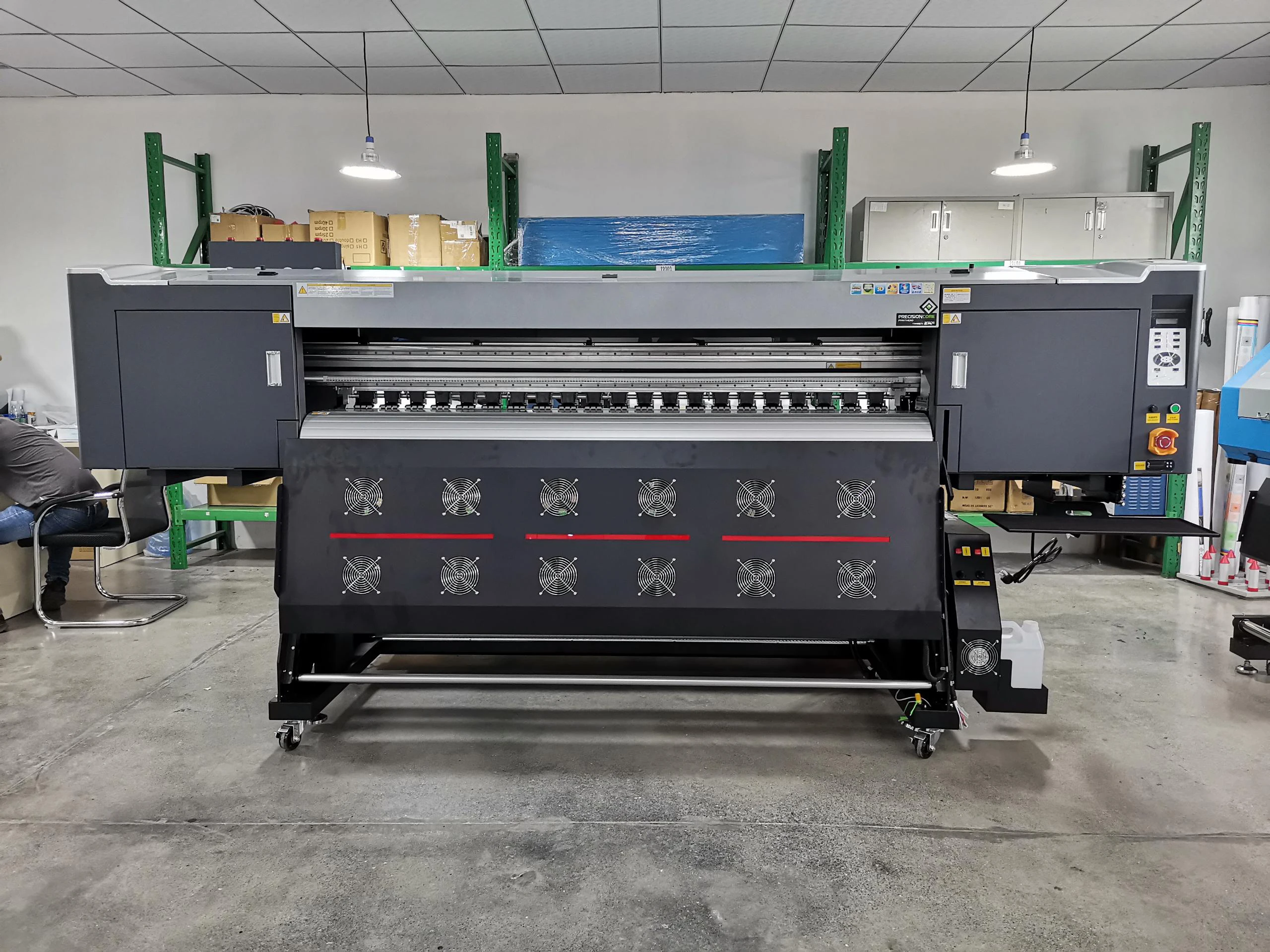 2024 large format sublimation printer 1.8m textile printing machine dye sublimation printer