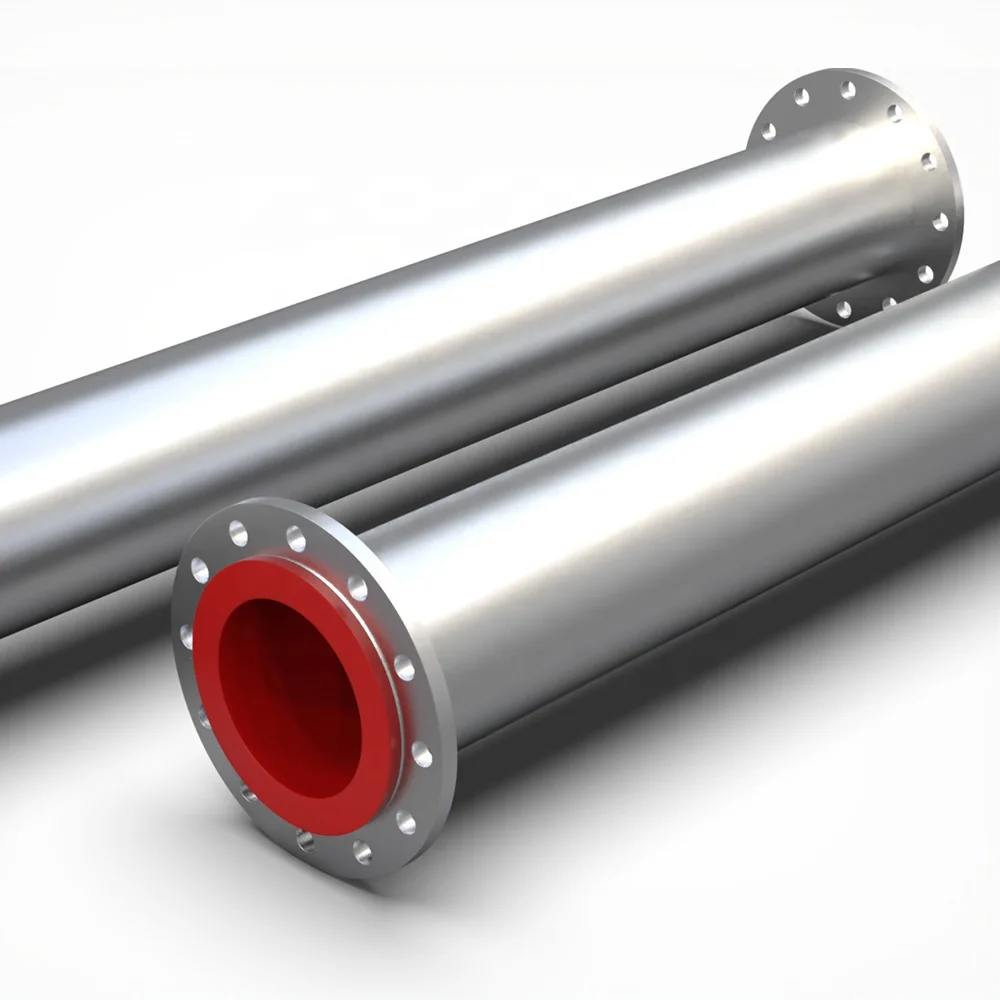 hot sale excellent quality PU lining composite pipelines corrosion resistant steel lined polyurethane coating pipe