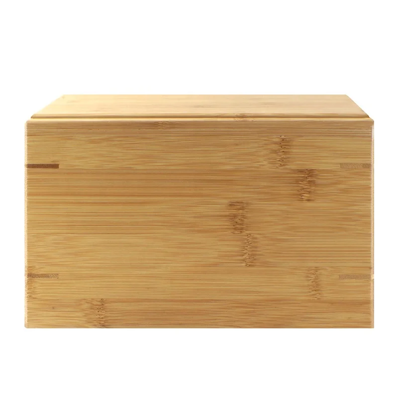 85 cubic inches unique wood box animal bamboo dog cat caskets wooden urns for ashes