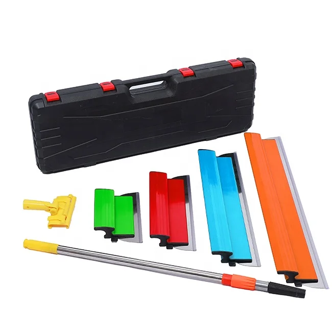Paint Roller Putty Scraper with Extended Detachable Pole Handle for High Walls and Ceiling