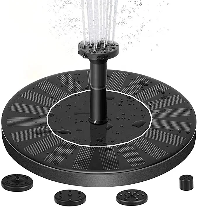 
Amazon Solar Birdbath Floating Fountain for Outdoor Garden Ponds 1.4w 6.3