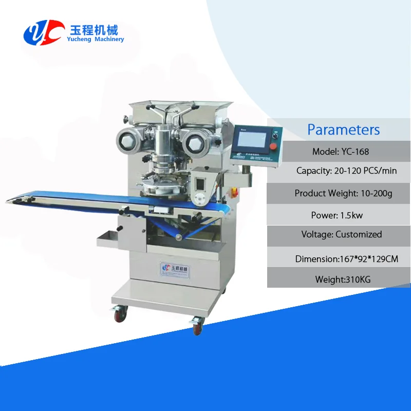 Shanghai Yucheng Machinery Food Machine Mooncake Maker Automatic Maamoul Making Machine