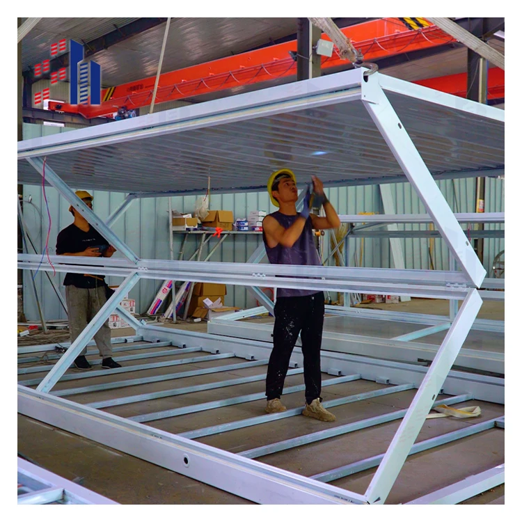 SH factory custom 3 4 bedroom prefab single room suite container homes 40ft luxury prefabricated folding container house