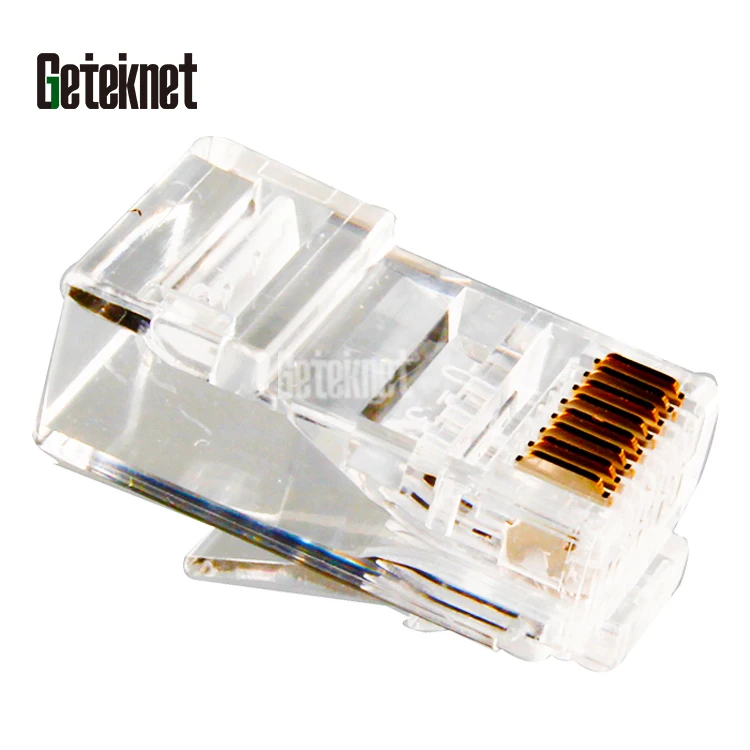 10 pack RJ45 plug Cat5e UTP Network modular RJ45 connecter 8P8C plug RJ45 coupler RJ45 cat5e connector Ethernet RJ45 connector
