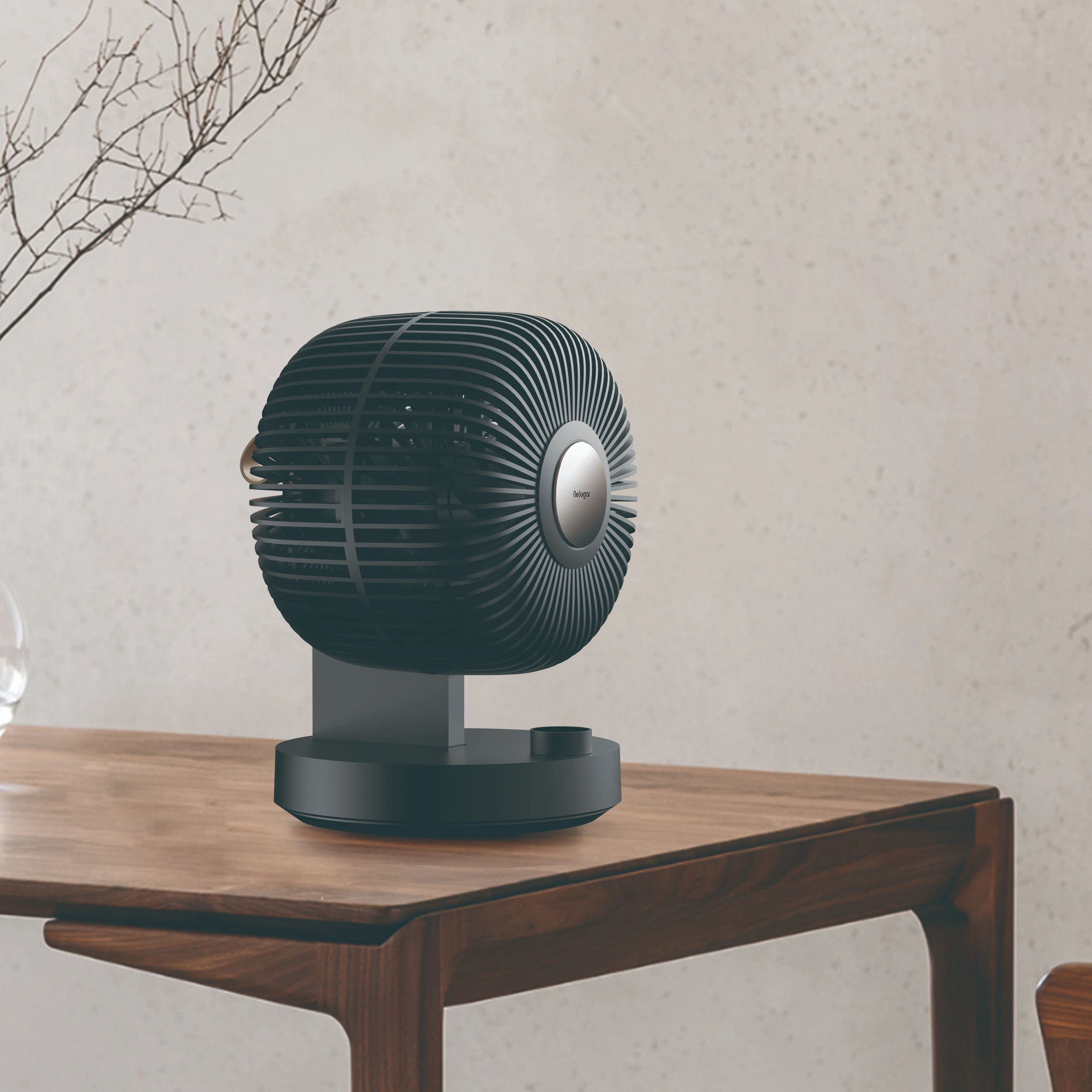 Double-bladed circulating fan Table mini turbine air circulation fan