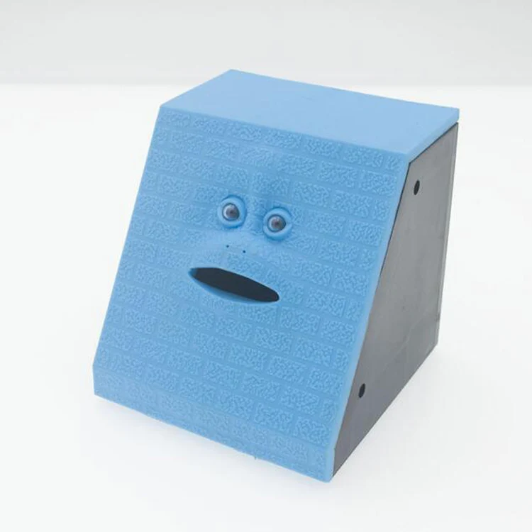 Personalized Kids Toys Automatic Money Bank Box Novelty Face Eating Coin Saving Safe Deposit Digital Cash Piggy Banks