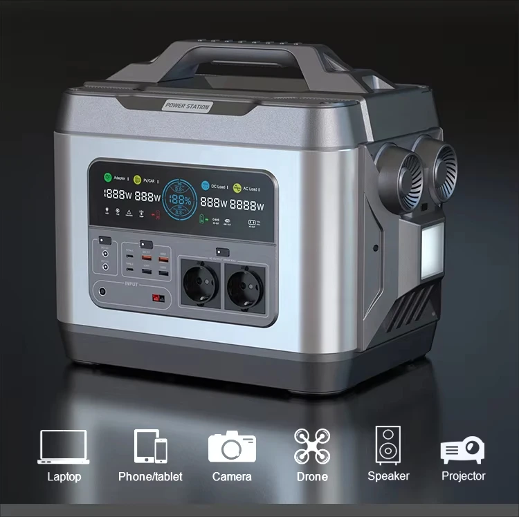 Hot Sales Portable Power Station 3000W Ups Fast Recharging Lifepo4 Lithium Ion Battery