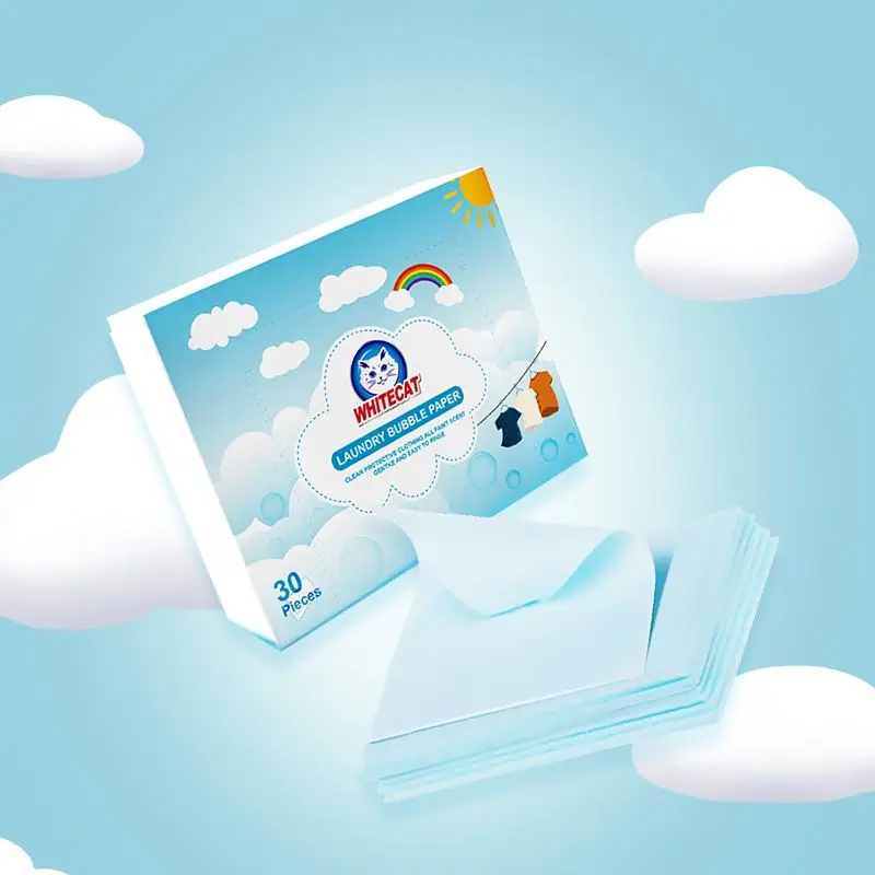 Sheets Detergent Vegan Tablets Underwear Body Wash Washing Washer Cleaner unscented laundry detergent sheets