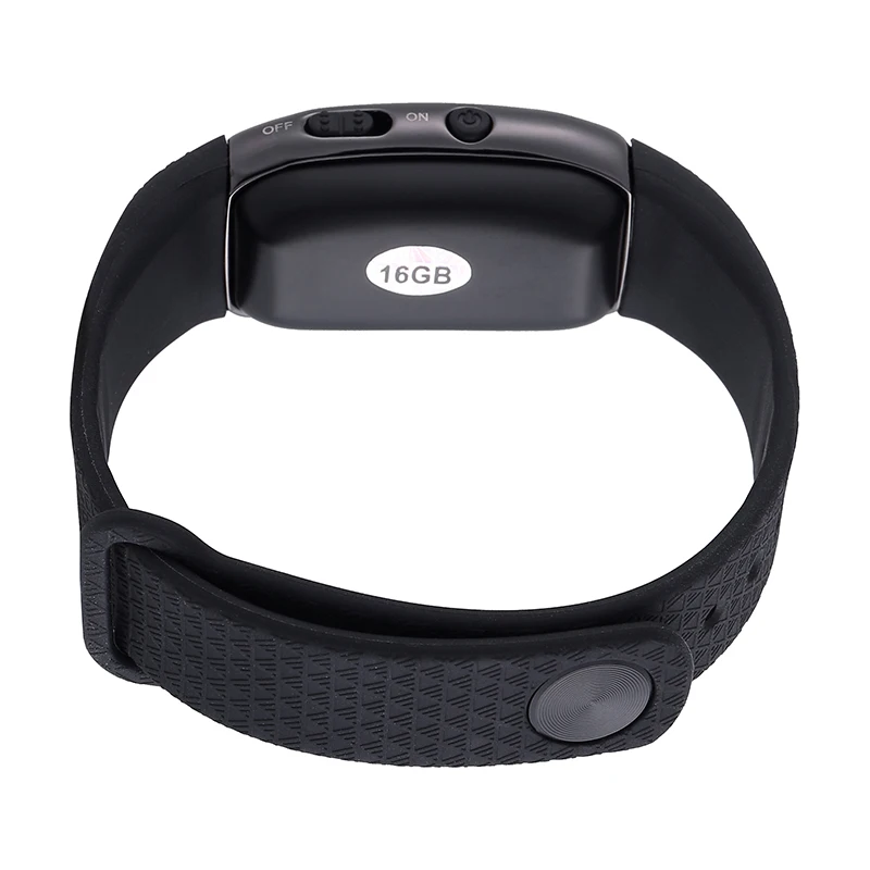 Digital Voice Recorder Watch , Wrist Band Digital Audio Voice Recorder Noise Reductiion with Voice Activated