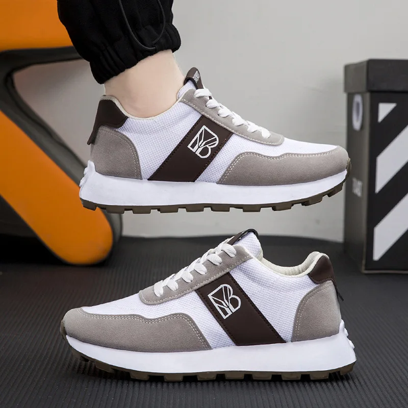 Running Shoes Sneaker Shoes Men Casual Fashion Wholesale Price Breathable Knitted Sport Sneakers