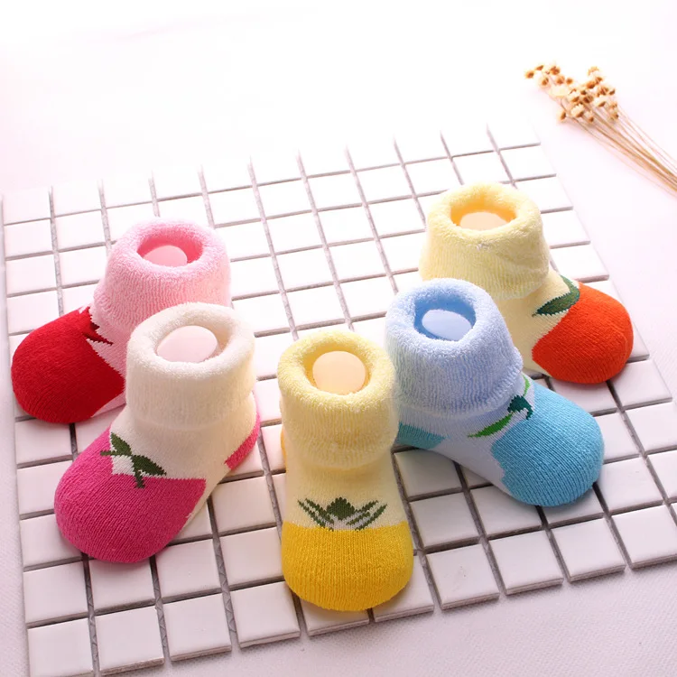 2021 new Creative cartoon animal head baby socks autumn and winter style