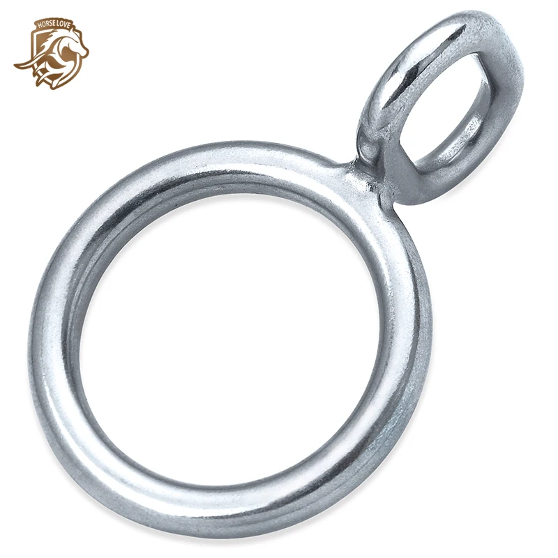 Hl11618Ss твердая латунь фиксированная лямка на шее большое уплотнительное кольцо 0,7 мм уплотнительное кольцо 60 мм кольцо-петля для судеров/животных/сумок/ремней и т. д.