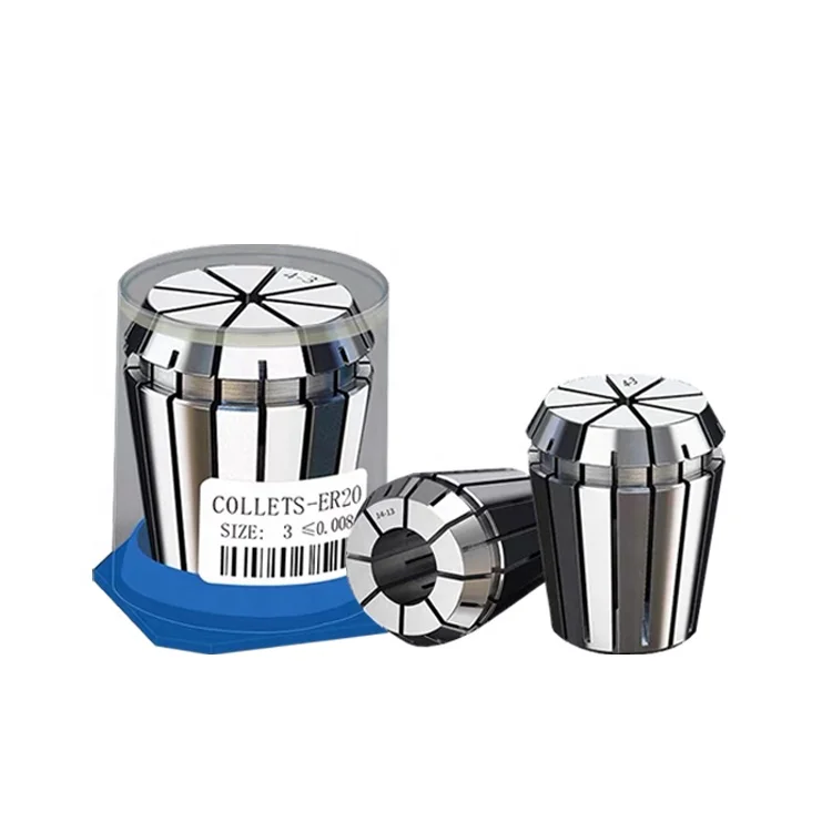 Jinchuan cnc tool Spindle parts er11 16 20 25 1/8 1/4 1/2  3/8 ER32 Spring collet for Drilling milling cutter router bit chuck