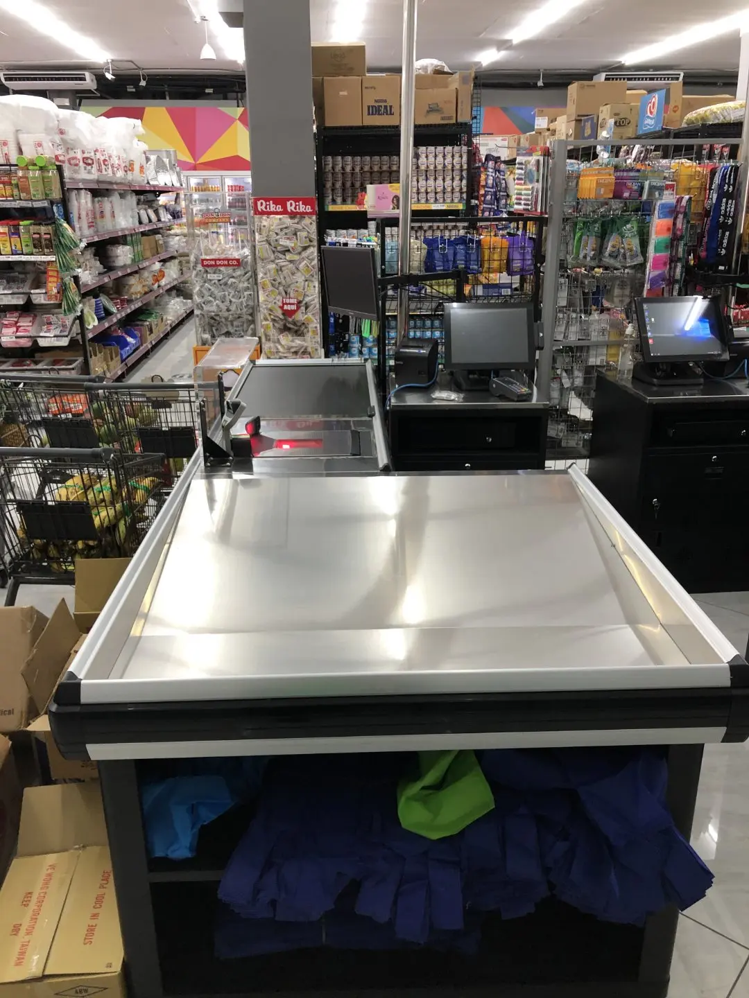 NRC pos equipment DATALOGIC MAGELLAN 9300I scanner scale for supermarket check lane