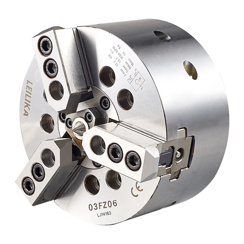 
3 jaw Radial Direct Push Floating Solid Power Chuck 