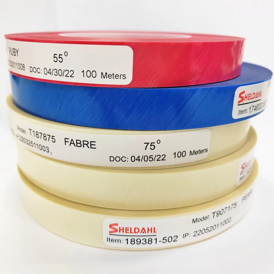 abrasive belt Red pink white splicing tape for butt joint abrasive belts sanding belt