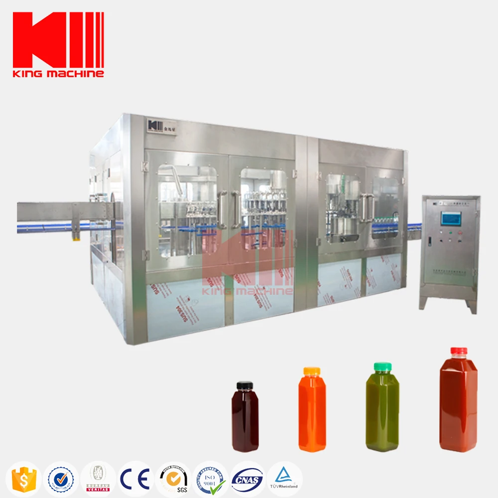 complete production line juice/vinegar filling machine