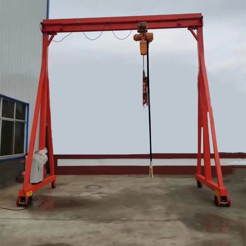 Kato 3 Ton Mini Indoor Single Girder Mobile Gantry Crane 7 Tonne Overhead Crane 5 Ton Design Provided Easy Operated Gantry Crane