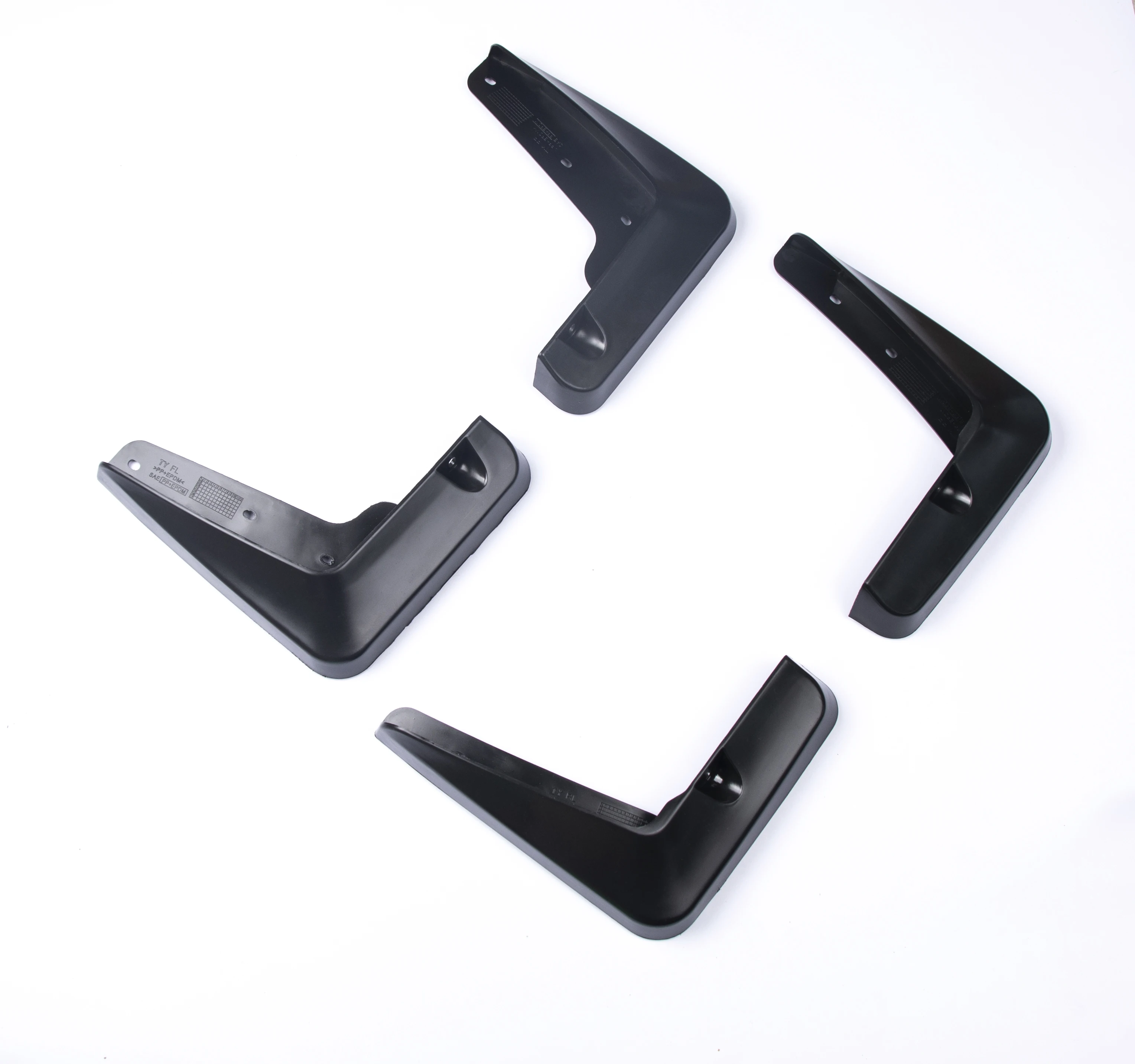 car mud flaps fender mudguards FOR  Lexus ES 2012- 2018 Soft rubber material Non-destructive installation