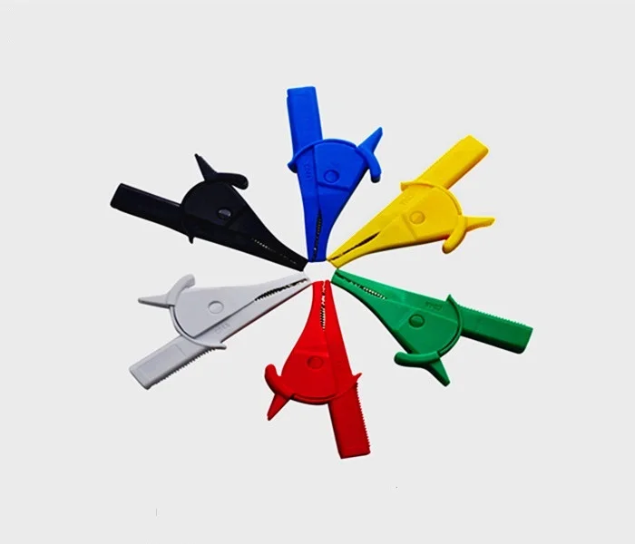 BC5530090 4mm M4 Banana Jack Copper  Insulated Alligator Clip Test Clip