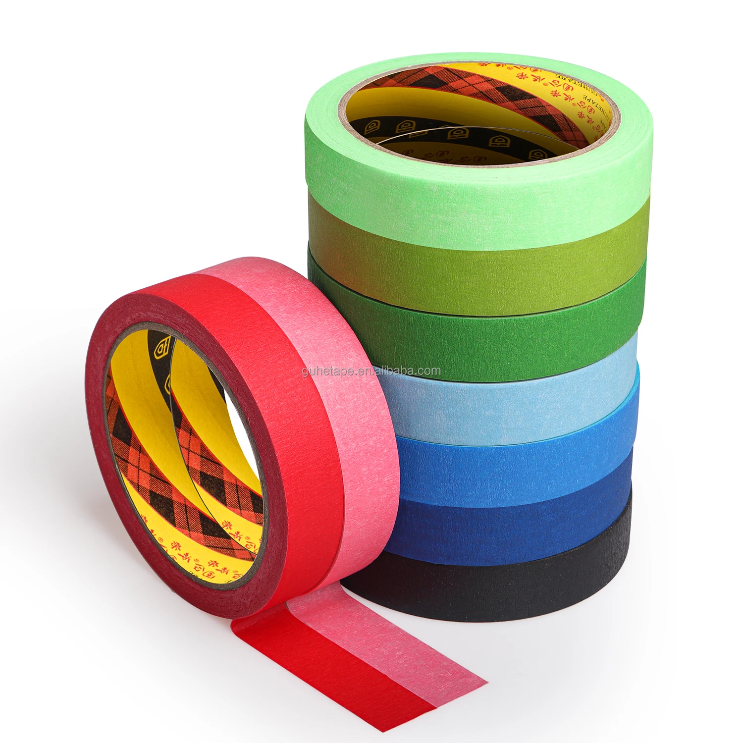 Painters Tape for Car Paint green  No Residue Automotive Masking Tape for Automotive Paint - Heat Resistant for Paint Booth