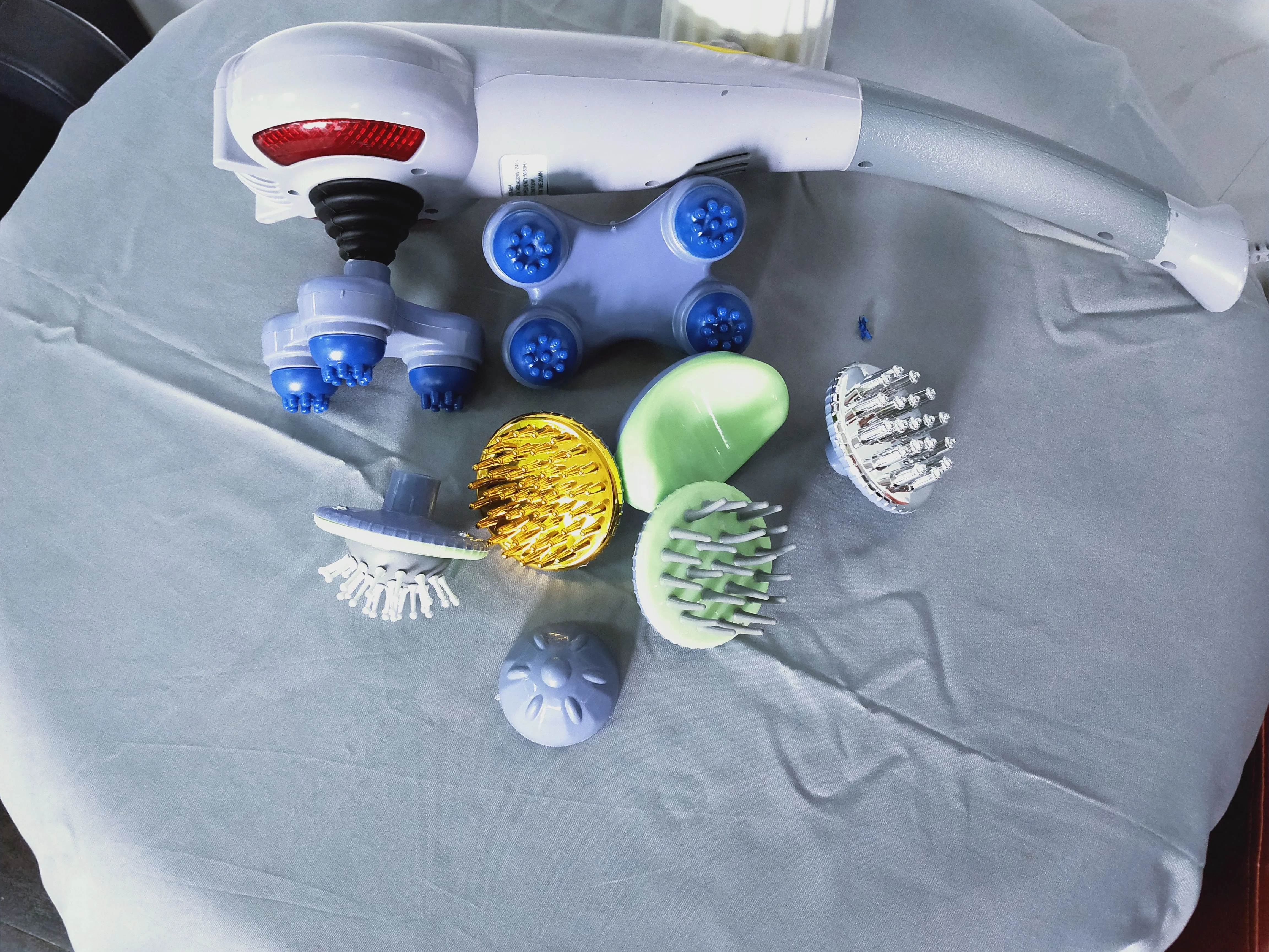 thai mini electric body to body massage vibrator full massage chair body massager machine