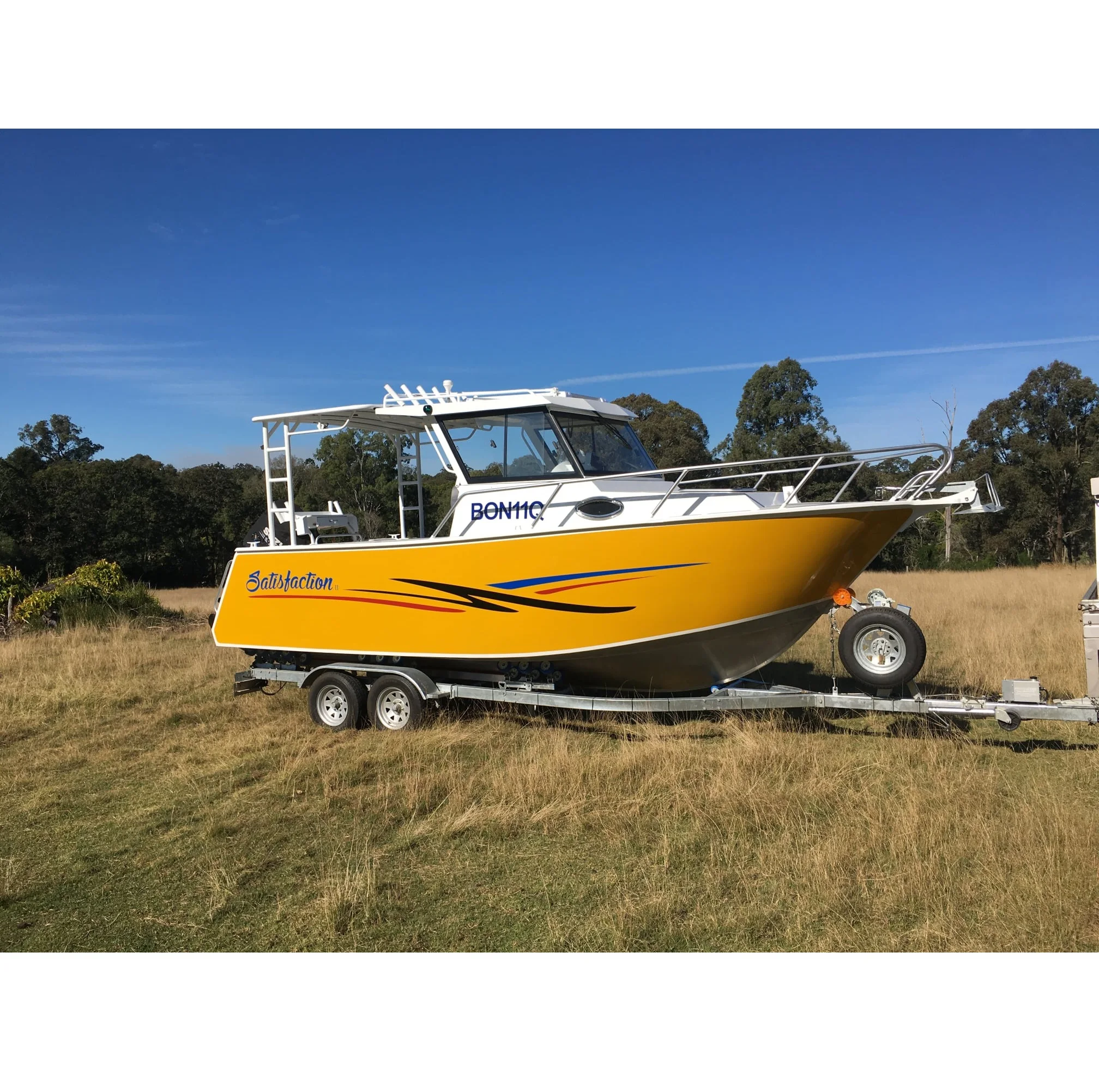 7m - 9m open cabin cheap aluminum fishing vessel sea boat for sale