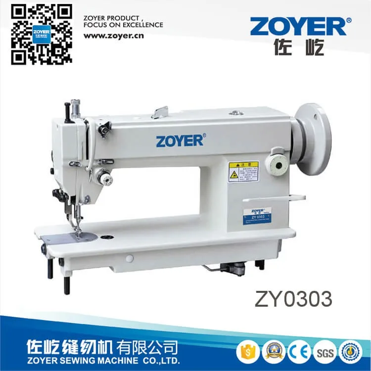 Zoyer ZY0303 Large Hook Heavy Material Industrial Lockstitch Sewing Machine