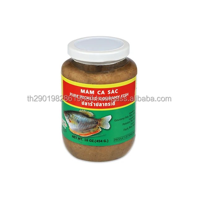 Mr. Number One Brand High Quality Pickled Gouramy Fish 500 G Product Wholesale From Thailand