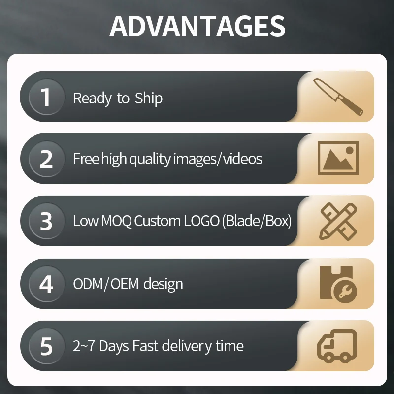 XINZUO New Premium Ebony Wood Handle German 1.4116 Carbon Stainless Steel Kitchen Slicing Knives Granton Carving Knife