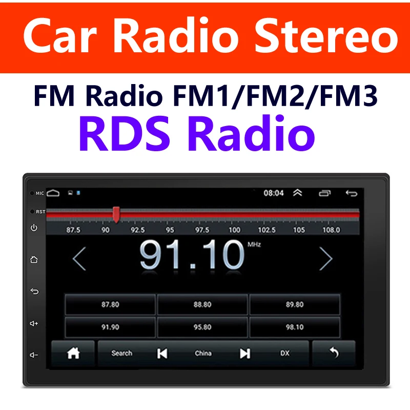 Оптом xontek CP7132 Estereos 1 + 32G 7-дюймовый сенсорный 2 Din Carplay Android 13 автомобильный радиоприемник двойной din мультимедийный плеер для автомобиля