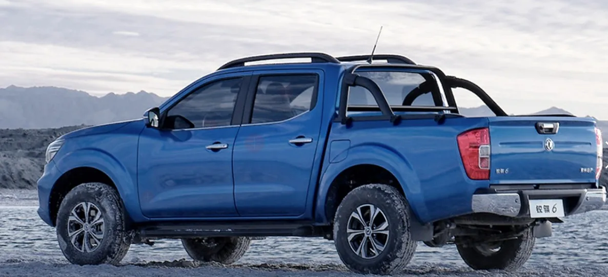 Dongfeng used RICH 6 gasoline diesel 2WD top sale pickup automatic gear high quality China made for export