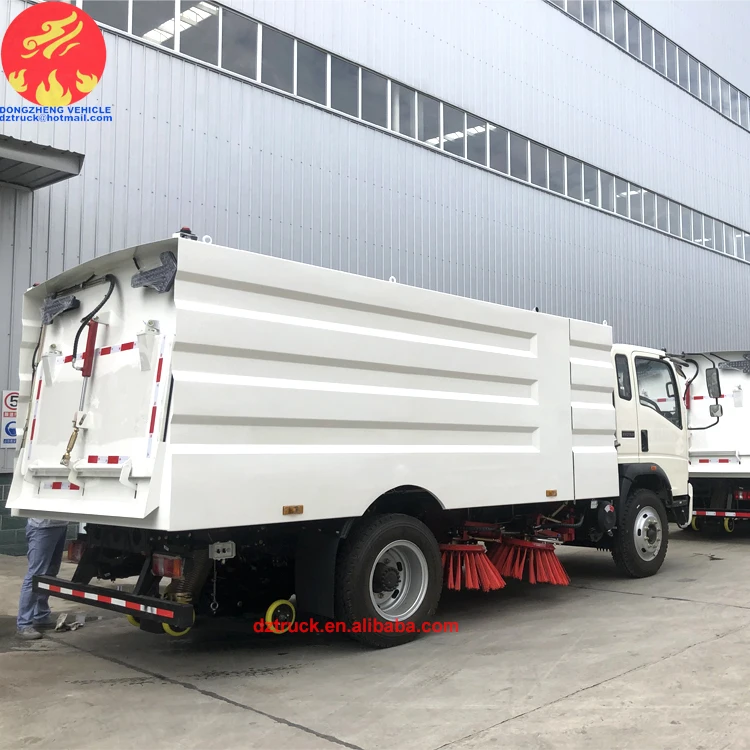 Sinotruck howo 4X2 LHD 6000L Вакуумная уборочная машина грузовик для уборки дорог продажа