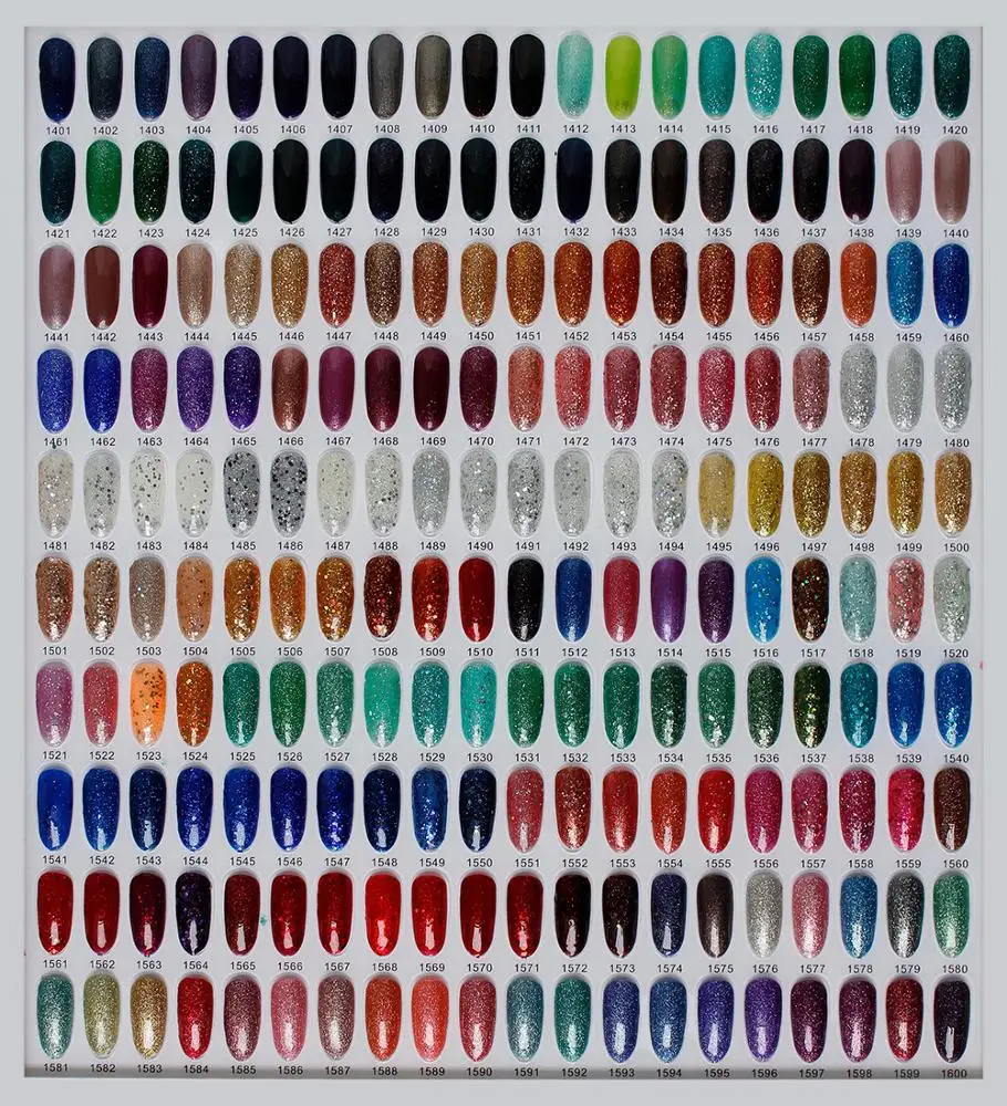 Hipsterr Wholesale 1600 Colors Sweet Nail Polish Soak Off Color Gel Polish OEM Private Laber Color UV Gel Supplier