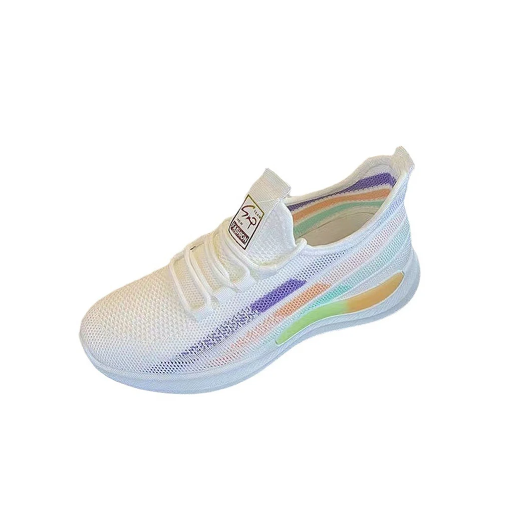 Wholesale Made in China Direct Sales Wholesale  High Quality Fashion Mesh Breathable Shoes  Women Casual Running Sneakers