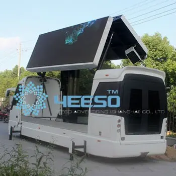 YEESO LED Media Truck YES-V16 with large led display for large events, political campaign