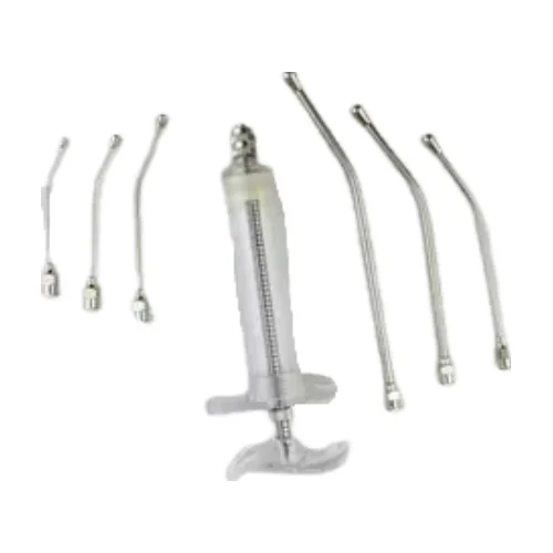 Various Specs Baby Bird Feeding Cannula Stainless Steel Feeding Nozzle for Parrot Birds Poultry Veterinary Drencher Equipment