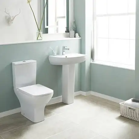 Modern style bathrooms designs wc bowl big toilet ceramic pot draining of