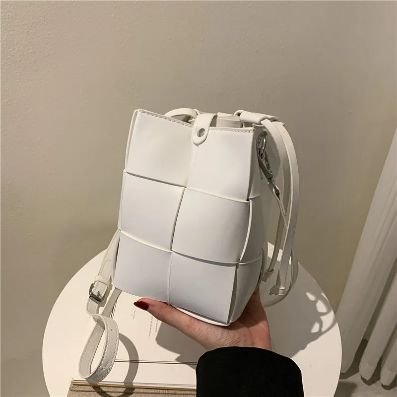 Hot Sale handbags ladies shoulder bag mini crossbody bucket handbag quilted pu leather bag women handbags