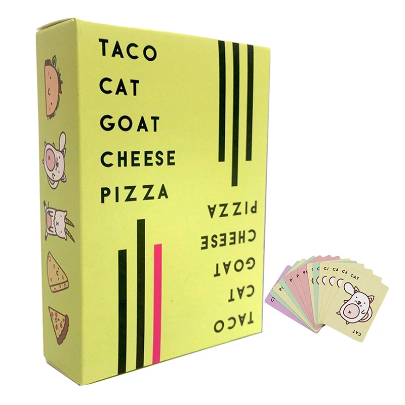 Tik tok Hot Board game Taco Cat Goat Cheese Pizza, Compete your Reaction with your friends