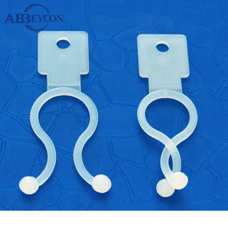 PL-0051 cable clip electrical cable cleat wire clamp fast tie mount Plastic round nail