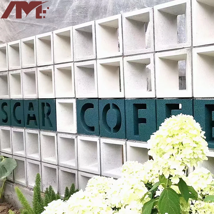 Китай, высокое качество, разноцветная настенная плитка, керамическая глина, полый кирпич