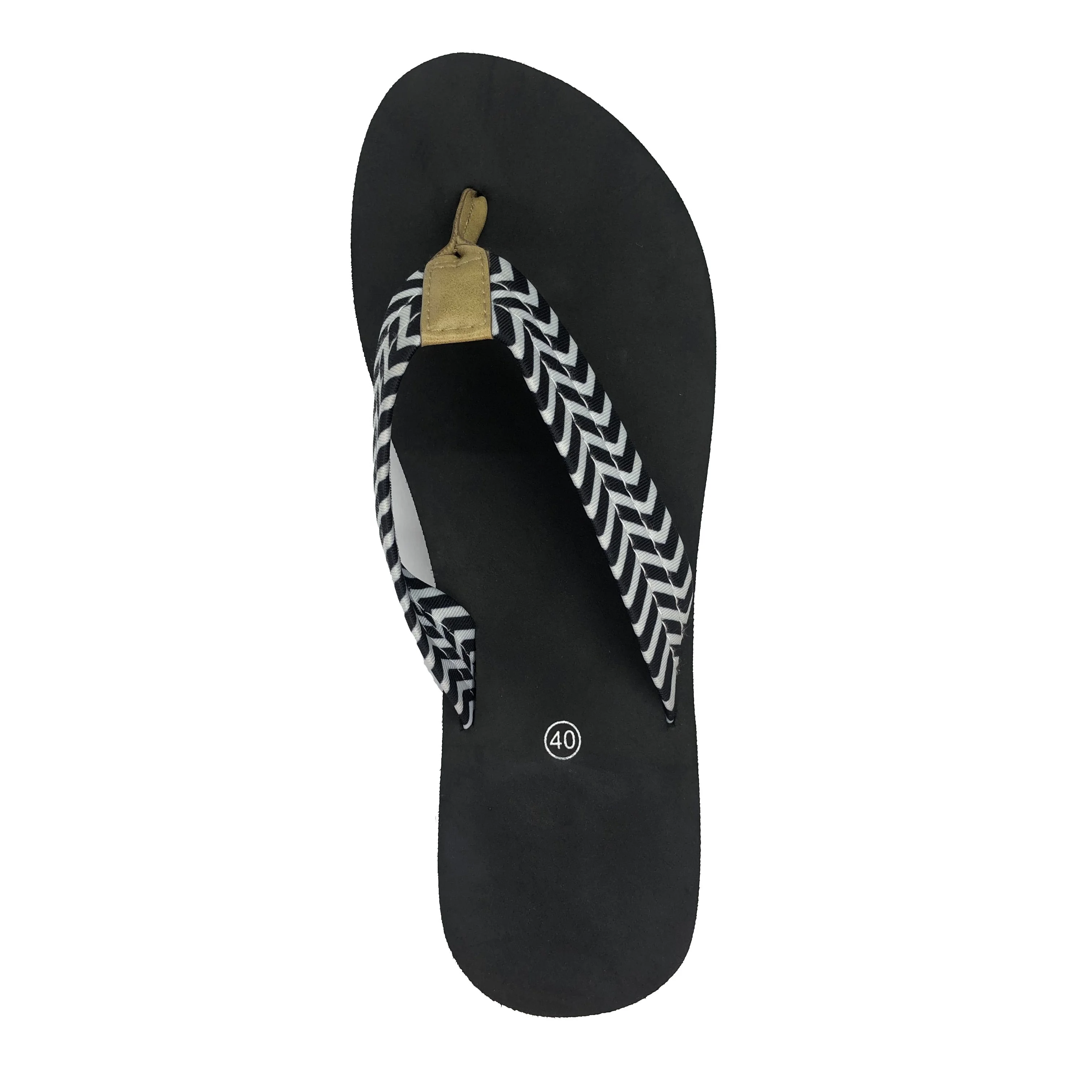 New product slippers for women OEM order wholesale price fashion design beach flip flops women