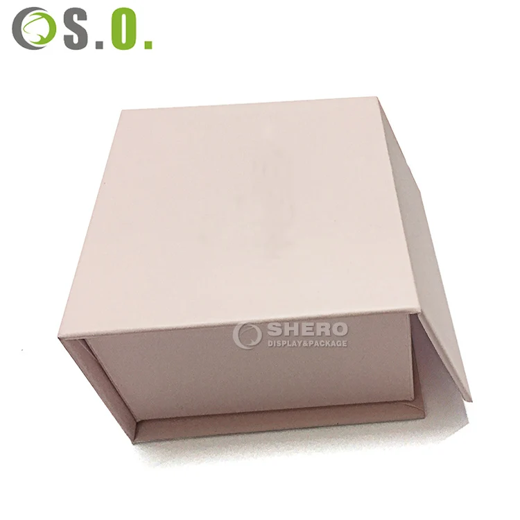 Clamshell Jewelry Gift Paper Box Bow Ribbon Book Type Ring Earrings Necklace Foldable Cardboard Jewelry Packaging Box