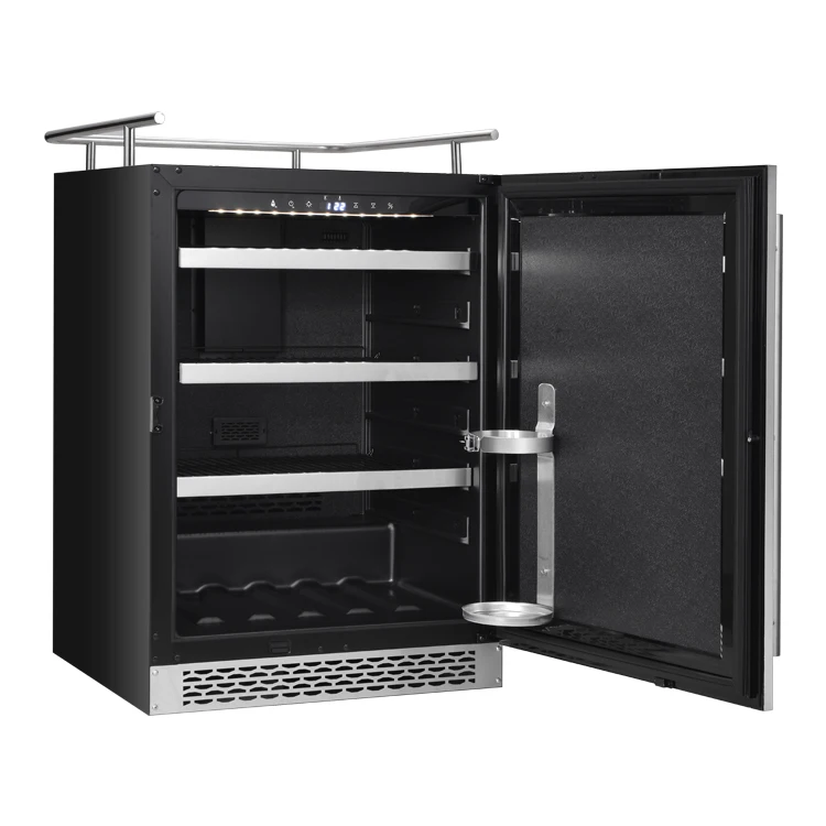 new arrival Patented hidden door hinge home brew beer keg beer dispenser beer cooler