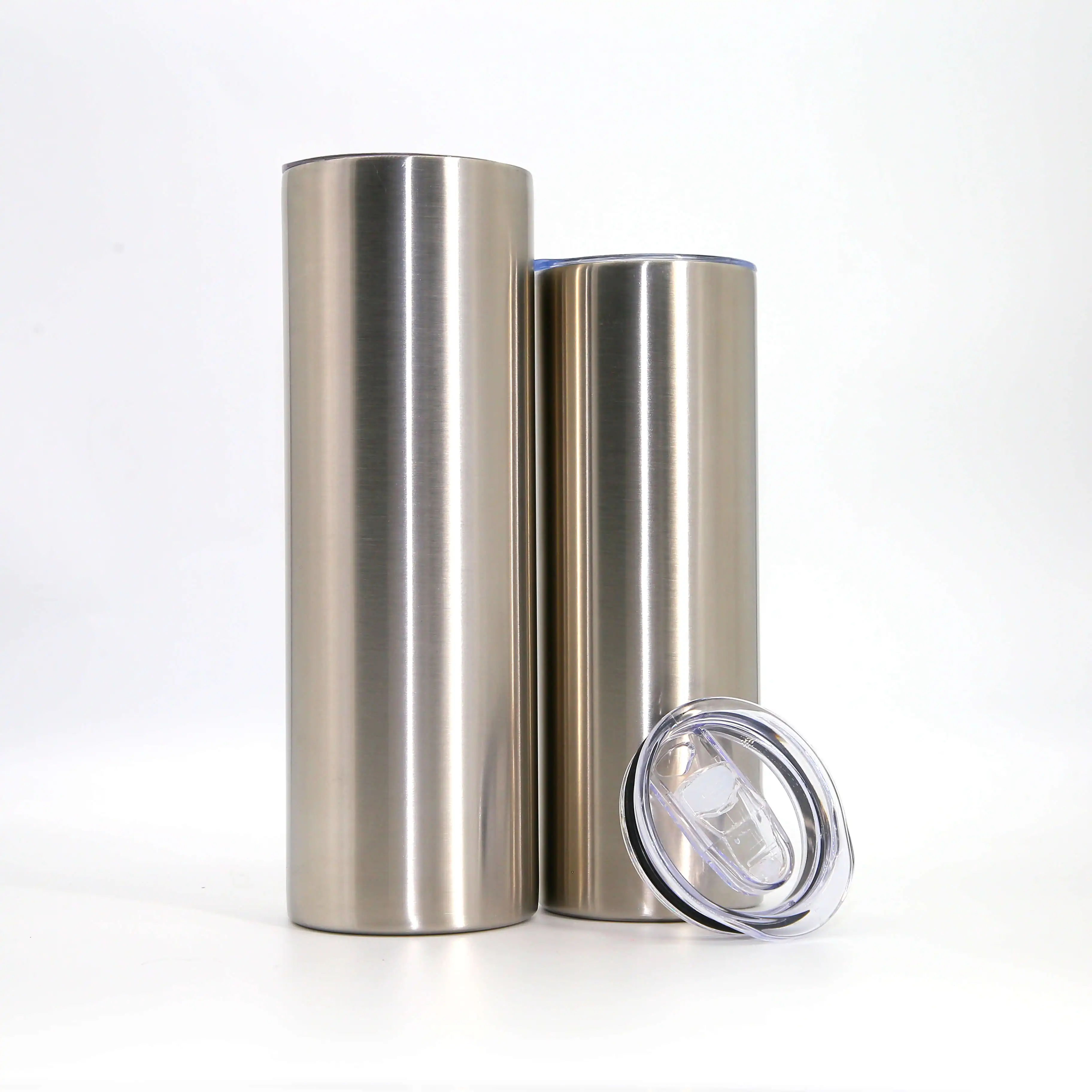 us free shipping Most Popular Products Straight  Mug stainless steel sublimation straight cup  with lid and straw