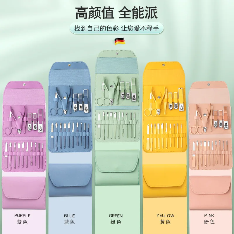 High Quality Stainless Steel Makeup Gift Sets Tools For Pedicure Manicure Grooming Scissors Set Beauty Tools Kit