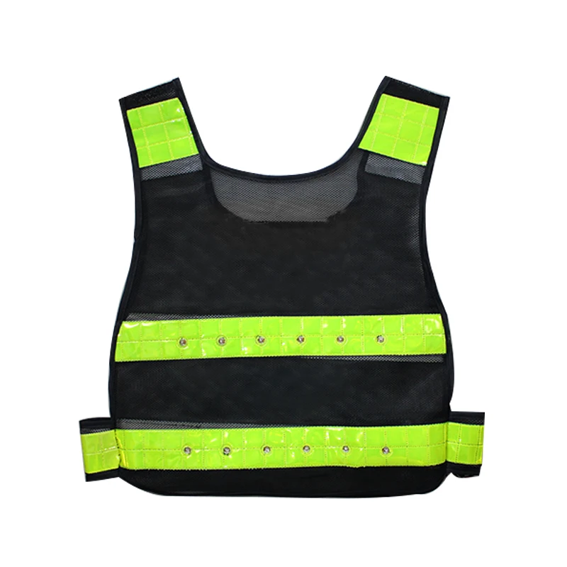 Professional High Quality Reflective Vest Jacket Green Traffic Vests Reflective Vest safety jacket For custom logo